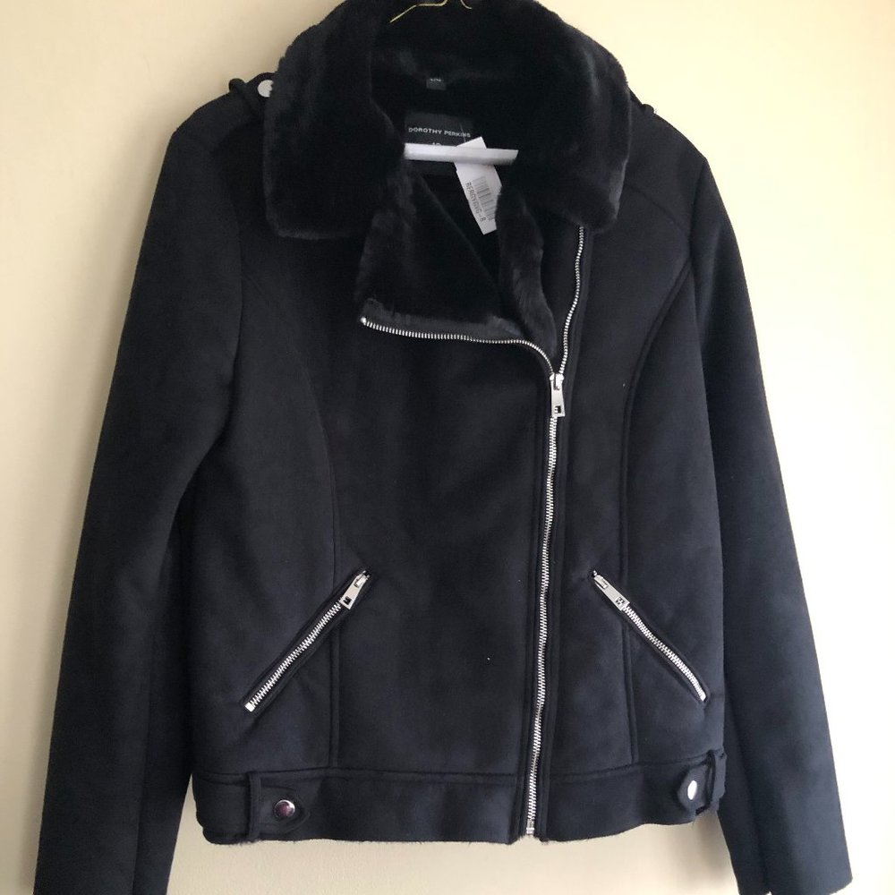 Dorothy Perkins Black Coat/Jacket Women